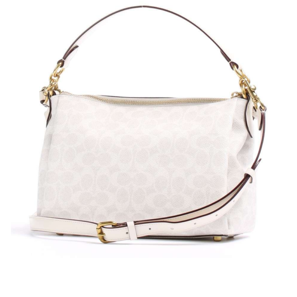 Túi Coach Coated Canvas Signature Shay Crossbody 93847 B4R7B - Ảnh 4