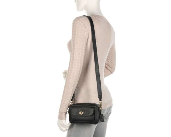 Túi Coach Willow Camera Shoulder Bag C0823 B4 BK - Ảnh 4