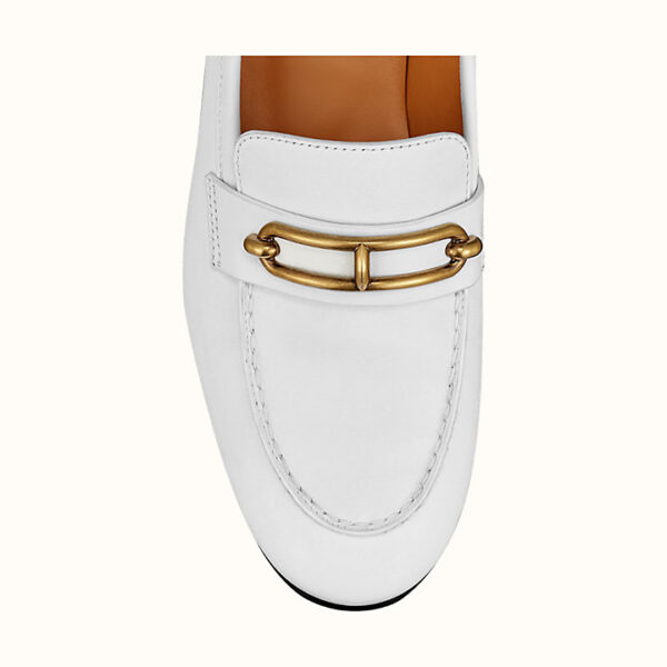 Giày Hermes Colette Loafer 'Blanc' H211041Z90360 - Ảnh 4