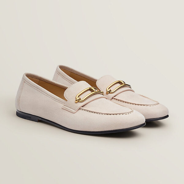 Giày Hermes Colette Loafer 'Blanc Poros' H221157Z1E365 - Ảnh 3