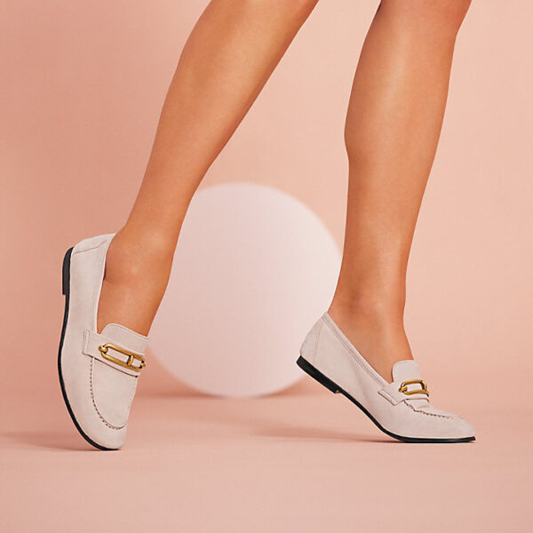Giày Hermes Colette Loafer 'Blanc Poros' H221157Z1E365 - Ảnh 2