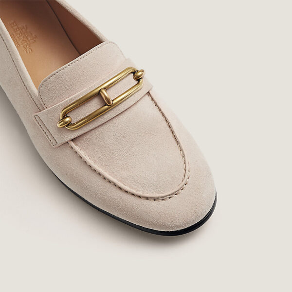 Giày Hermes Colette Loafer 'Blanc Poros' H221157Z1E365 - Ảnh 5
