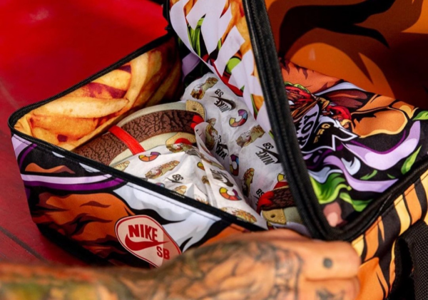 Giày Nike Color Skates x Dunk High SB 'Kebab And Destroy' CZ2205-700 - Ảnh 8