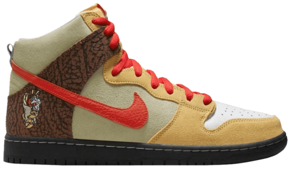 Giày Nike Color Skates x Dunk High SB 'Kebab And Destroy' CZ2205-700