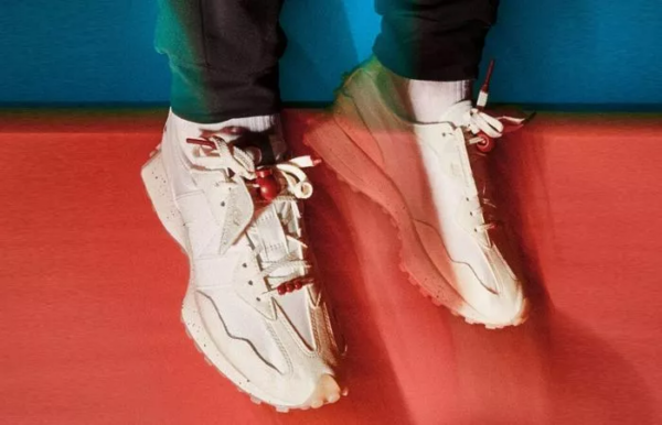 Giày New Balance ColorsxStudios x 327 'Snow White Rumba Red' MS327CF - Ảnh 5