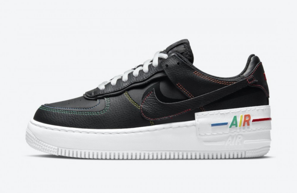 Giày Nike Air Force 1 Shadow “Multi Stitch” DJ5998-001 - Ảnh 5