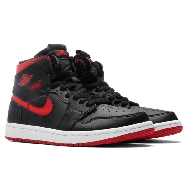 Giày Nike Wmns Air Jordan 1 High Zoom Comfort 'Black University Red' CT0979-006 - Ảnh 6