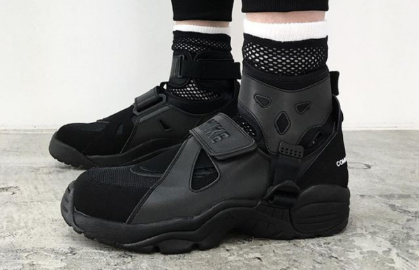 Giày Nike Comme des Garçons Homme Plus x Air Carnivore 'Black' DH0199-001 - Ảnh 3