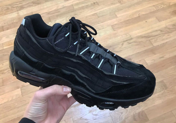 Giày Nike Comme des Garçons x Air Max 95 'Black' CU8406-001 - Ảnh 4