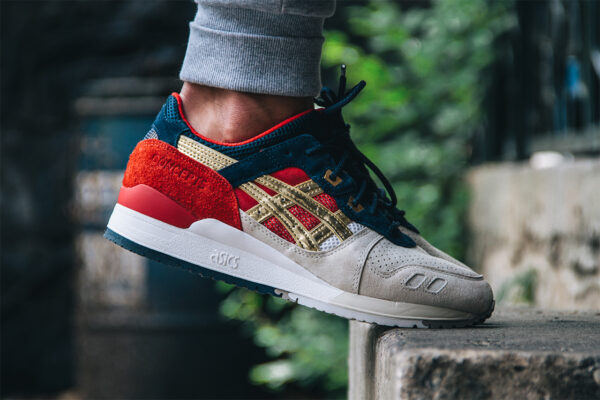 Giày Concepts x Asics Gel Lyte 3 'Boston Tea Party' H50TK-9394 - Ảnh 5