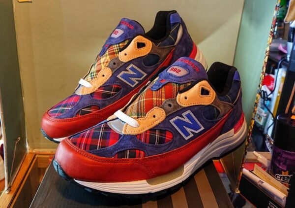 Giày New Balance Concepts x 992 Made in USA 'Plaid' M992AD - Ảnh 3