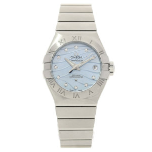 Đồng Hồ Omega Constellation Ladies Watch 'Blue' 123-10-27-20-57-001
