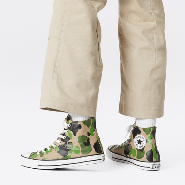 Giay Converse Chuck 70 Hi 'Archive Prints Camo' 163407C