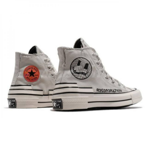 Giày Converse Chuck 70 High Hacked Heel 'Grey' A00730C - Ảnh 11