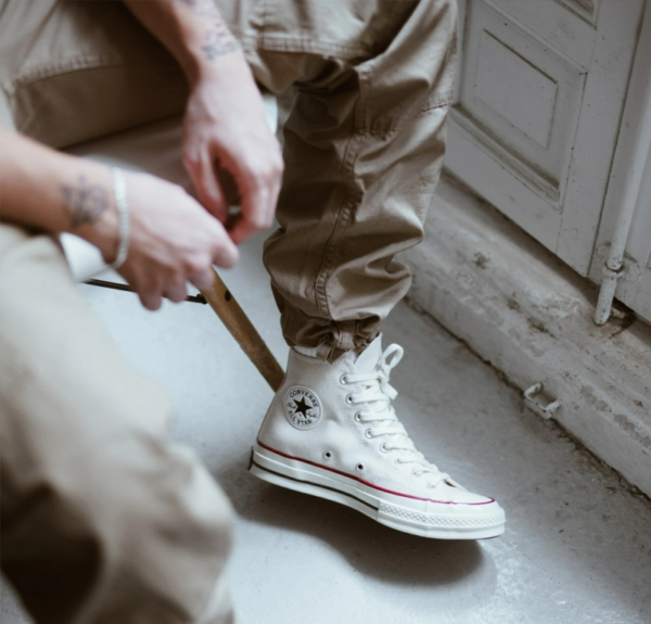 Giày Converse Chuck 70 High Top 'Parchment' 162053C - Ảnh 4