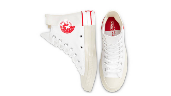 Giay Converse Chuck 70 High 'Rivals Edition White Red' 168671C