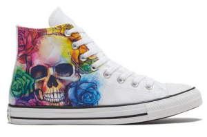 Giay Converse Chuck Taylor All Star 'White Green Red' 169106F