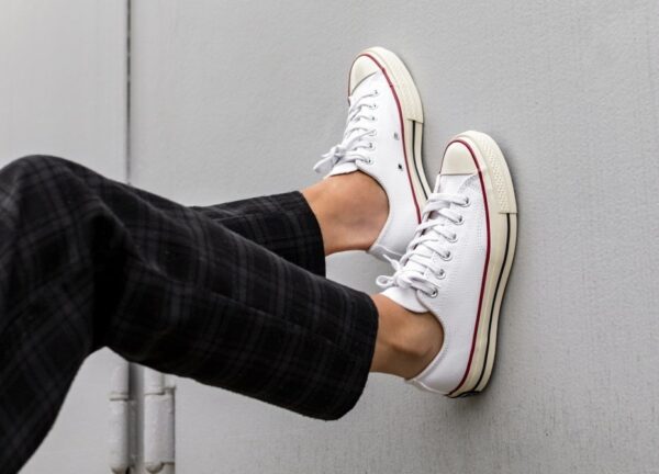 Giày Converse Chuck 70 Low 'White' 162065C - Ảnh 3