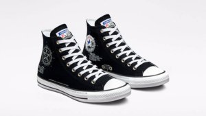 Alternative view of Giày Converse Chuck Taylor Blueprint High Black A01588C