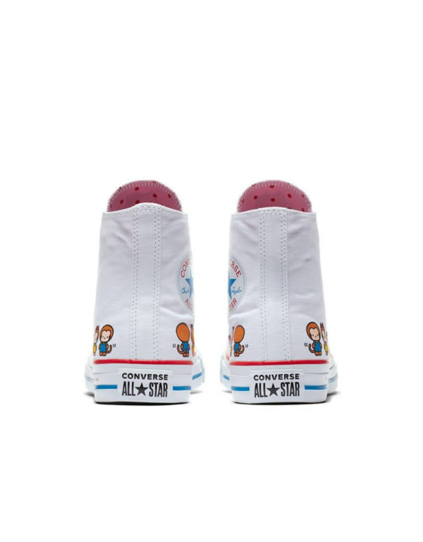 Giay Converse Hello Kitty x Chuck Taylor All Star Canvas Hi 'White' 162944C