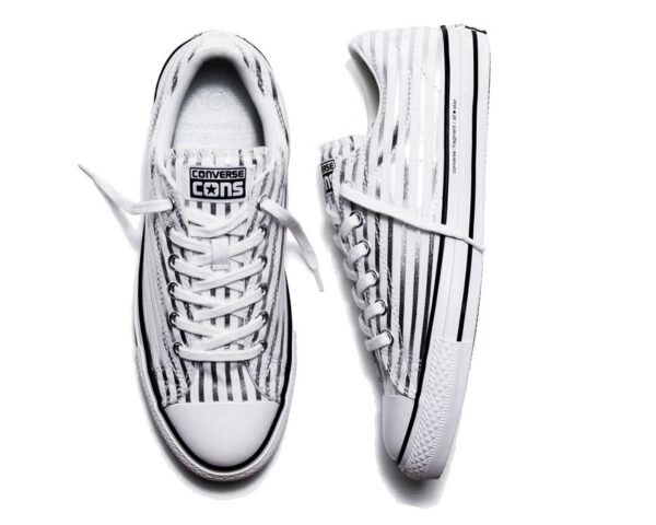 Giày Converse Chuck Taylor All Star Low Silver Stripe 148372C - Ảnh 2