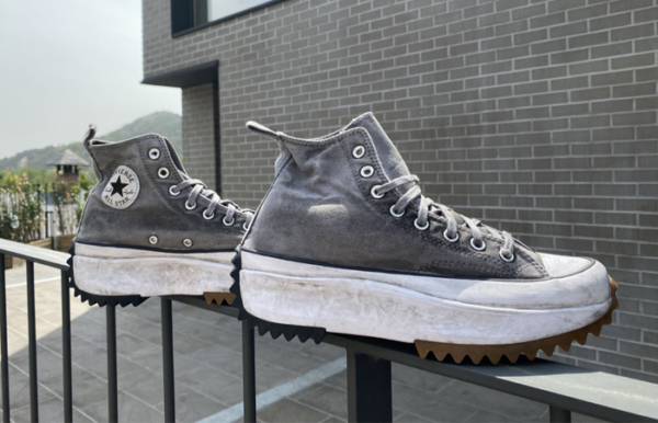 Giày Converse Run Star Hike Hi Smoke 168298C - Ảnh 5