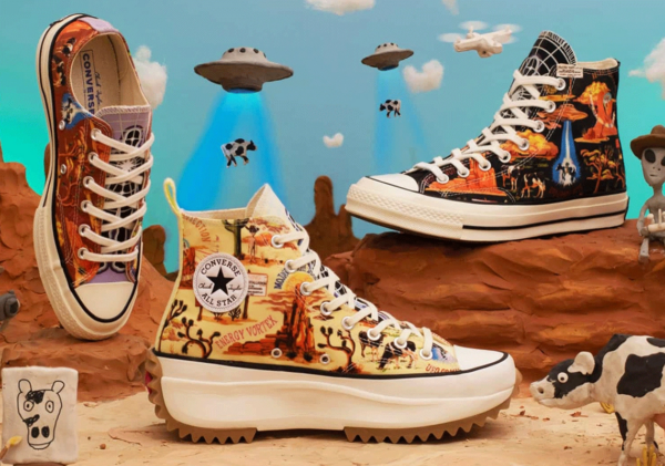 Giày Converse Run Star Hike High Twisted Resort UFO Crash Site 167895C - Ảnh 5