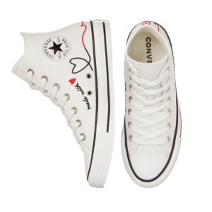 Giay Converse Chuck Taylor All Star High 'Made with Love White' 171159C