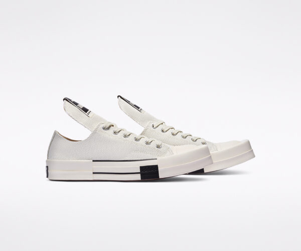 Giày Converse Rick Owens x TURBODRK Chuck 70 Low 'Lily White' 172345C - Ảnh 4