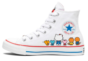 Giay Converse Hello Kitty x Chuck Taylor All Star Canvas Hi 'White' 162944C