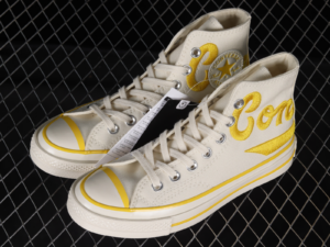 Alternative view of Giày Converse x Coca Cola Chuck 70s High Cream 'Yellow Egret' A04909C
