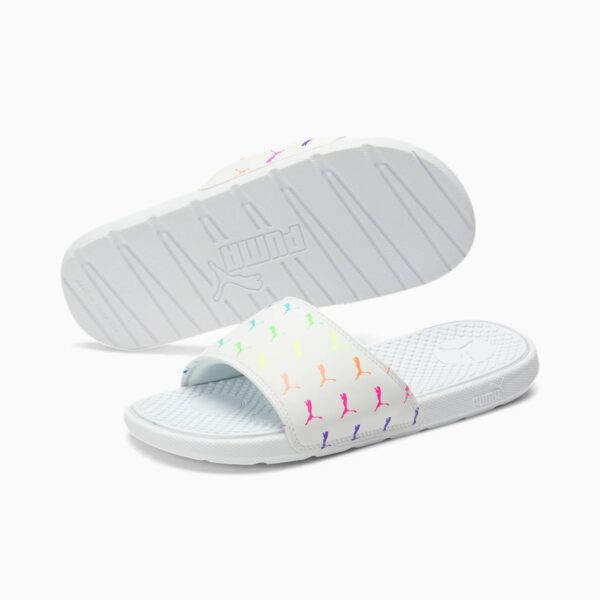 Dép Puma Cool Cat Bold Slides White 375396-02 - Ảnh 3