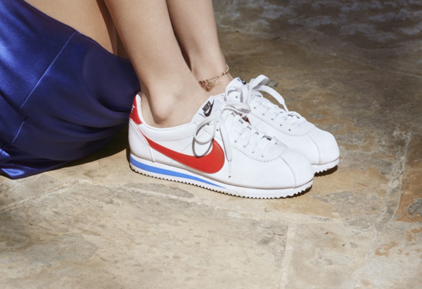 Giày Nike Classic Cortez Leather 'Forrest Gump' 749571-154 - Ảnh 5