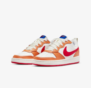 Alternative view of Giày Nike Court Borough Low 2 'Orange' BQ5448-119