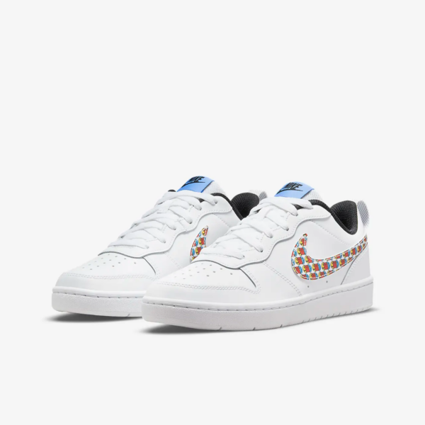 Giày Nike Grade School Court Borough Low DM8096-100 - Ảnh 2