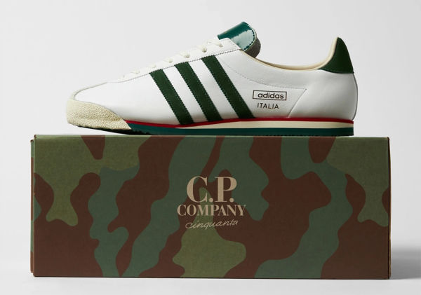 Giày Adidas x C.P. Company Italia Spezial White Bold Green GV7659 - Ảnh 2