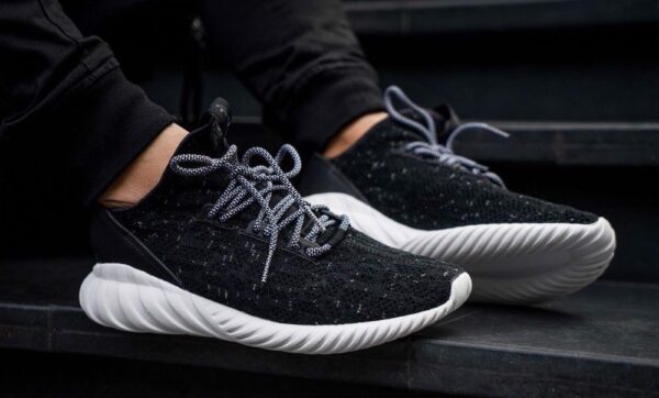 Giày Adidas Tubular Doom Sock 'Black White' CQ0940 - Ảnh 3
