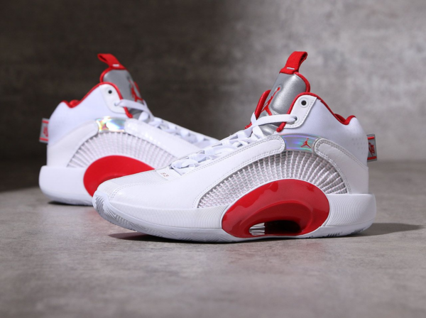 Giày Nike Air Jordan 35 PF 'Fire Red Alternate' CQ4228-100 - Ảnh 4