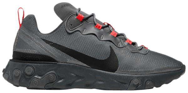 Giày Nike React Element 55 'Metallic Dark Grey' CQ4809-001