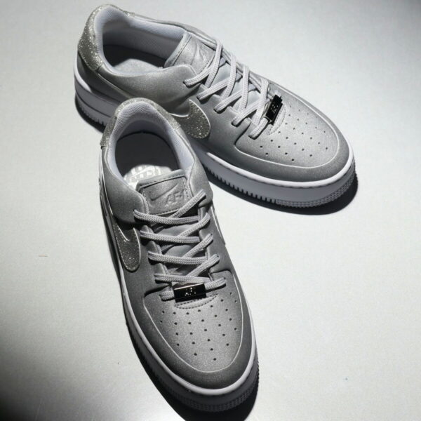 Giày Nike Air Force 1 Sage Low 'Metallic Silver' CQ7510-017 - Ảnh 7