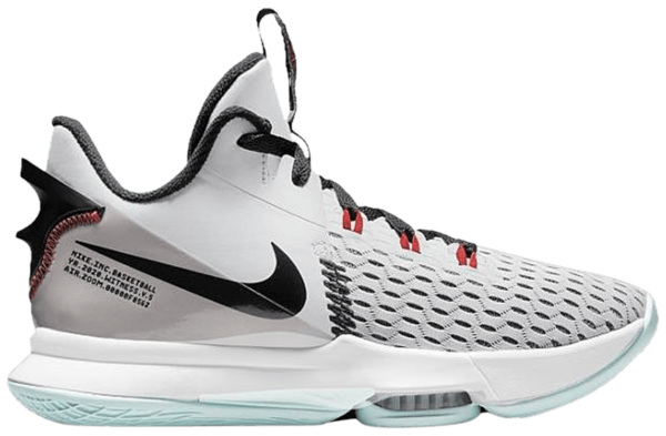 Giày Nike LeBron Witness 5 'Pure Platinum Light Dew' CQ9380-006
