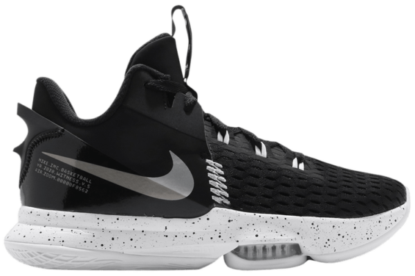Giày Nike LeBron Witness 5 EP 'Black Metallic Silver' CQ9381-002