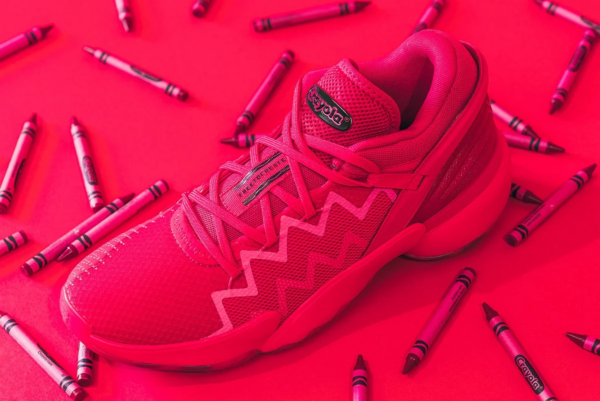 Giày Adidas Crayola x D.O.N. Issue #2 'Power Pink' FV8961 - Ảnh 2