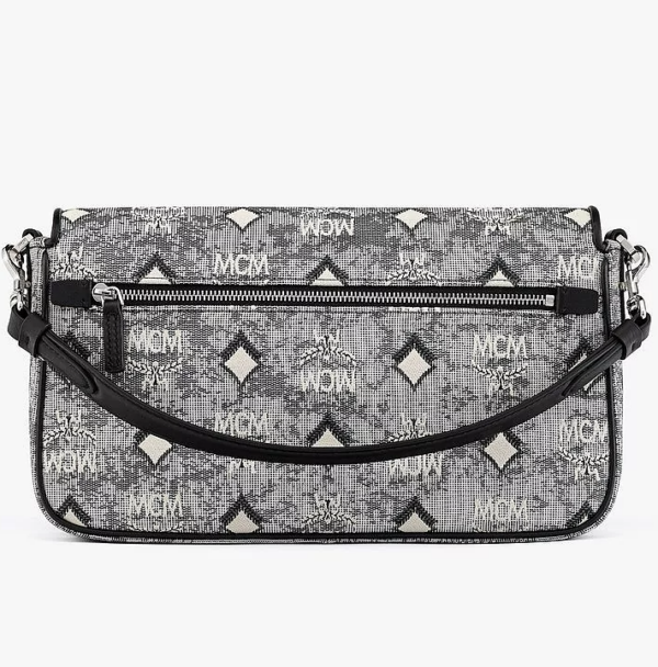 Túi MCM Crossbody Bag in Vintage Jacquard Monogram MWRBATQ03EG001 - Ảnh 2