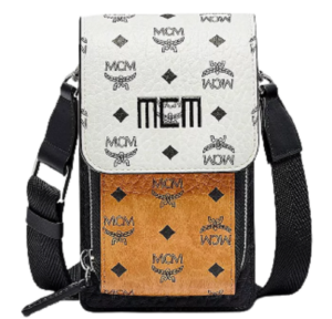 Túi MCM Crossbody Phone Case in Visetos Mix MXEBSVI04WT001
