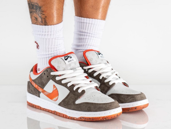 Giày Nike SB Dunk Low 'Crushed DC' DH7782-001 - Ảnh 8