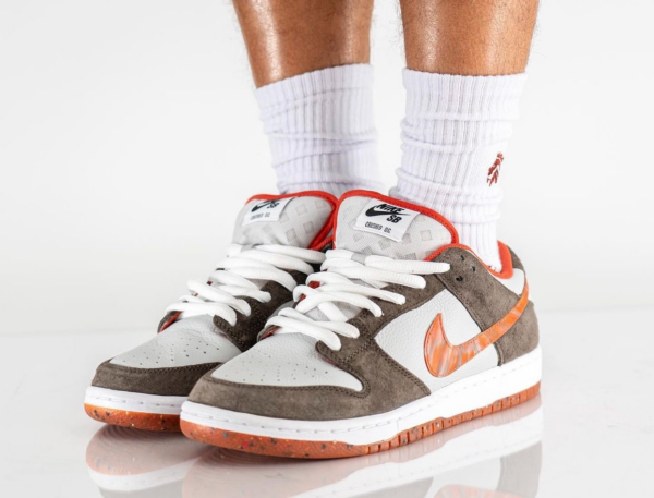 Giày Nike SB Dunk Low 'Crushed DC' DH7782-001 - Ảnh 6