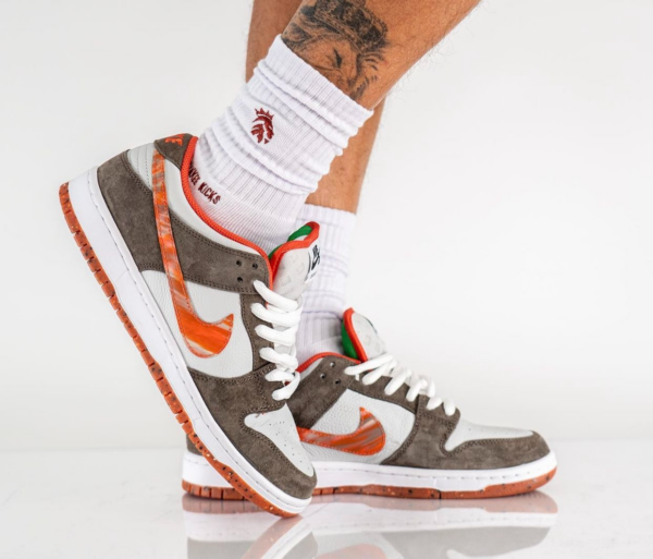Giày Nike SB Dunk Low 'Crushed DC' DH7782-001 - Ảnh 7