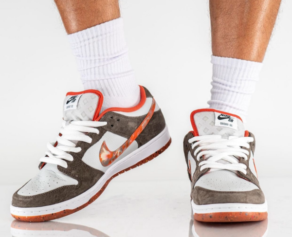 Giày Nike SB Dunk Low 'Crushed DC' DH7782-001 - Ảnh 3