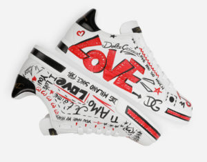 Giay Dolce & Gabbana Portofino 'Love' CS1558B7140HW3EK